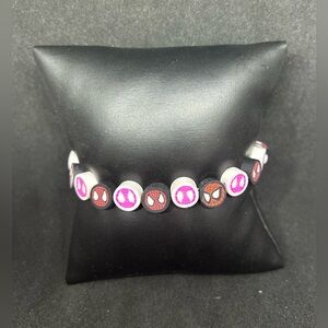 Spiderman & Gwen Stacy (Superhero) Heishi Bracelet